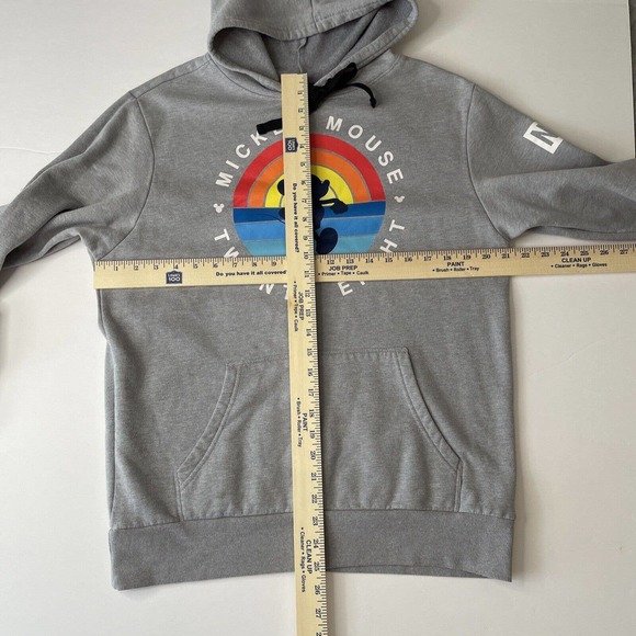 NEFF DISNEY Mickey Mouse Twenty Eight Sunset Hoodie Grey Authentic Mens M medium - Picture 8 of 10